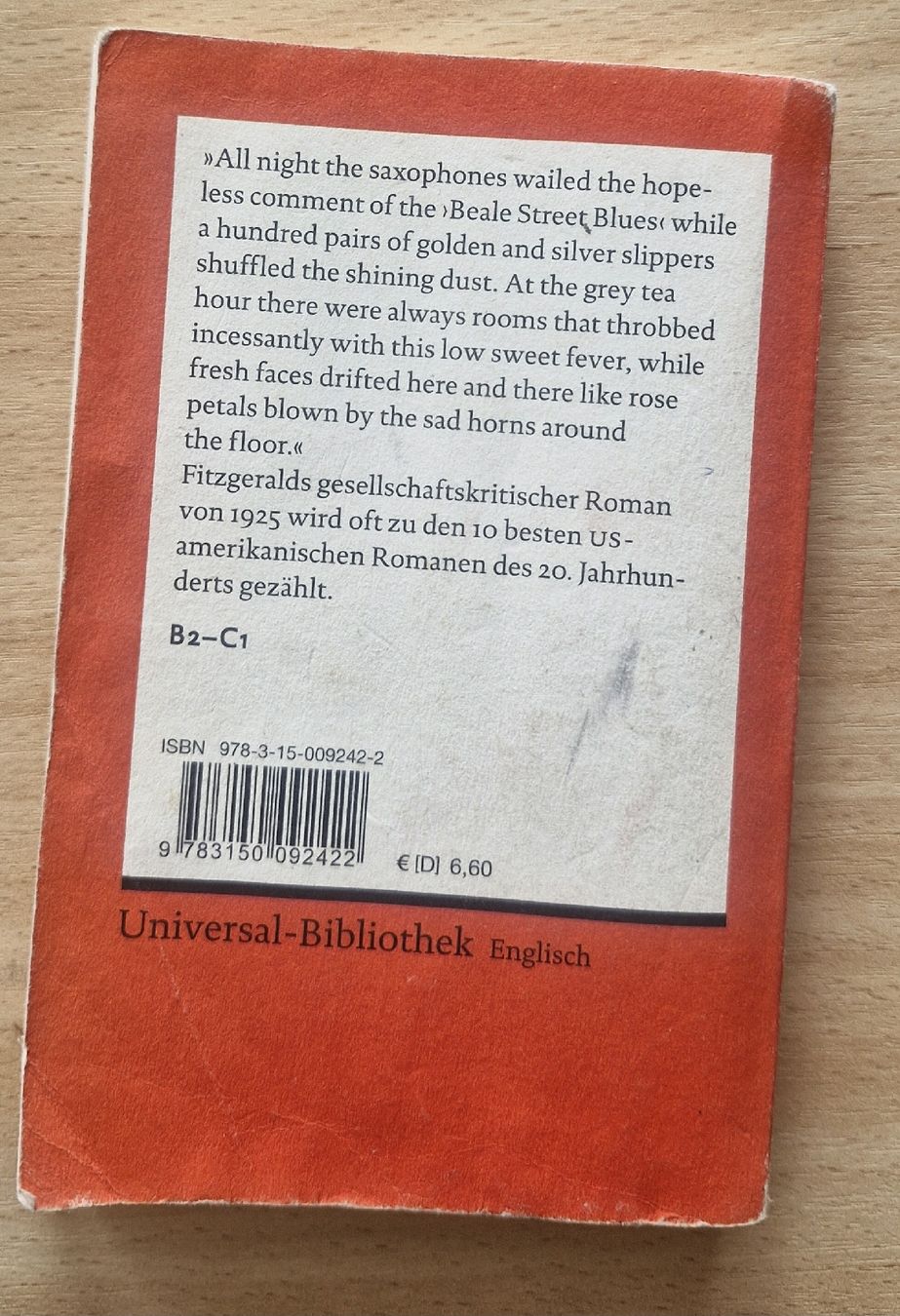 Libri: Buch The Great Gatsby Englisch  – Usato da Wohlen b. Bern venduto da lau_7vcp 1