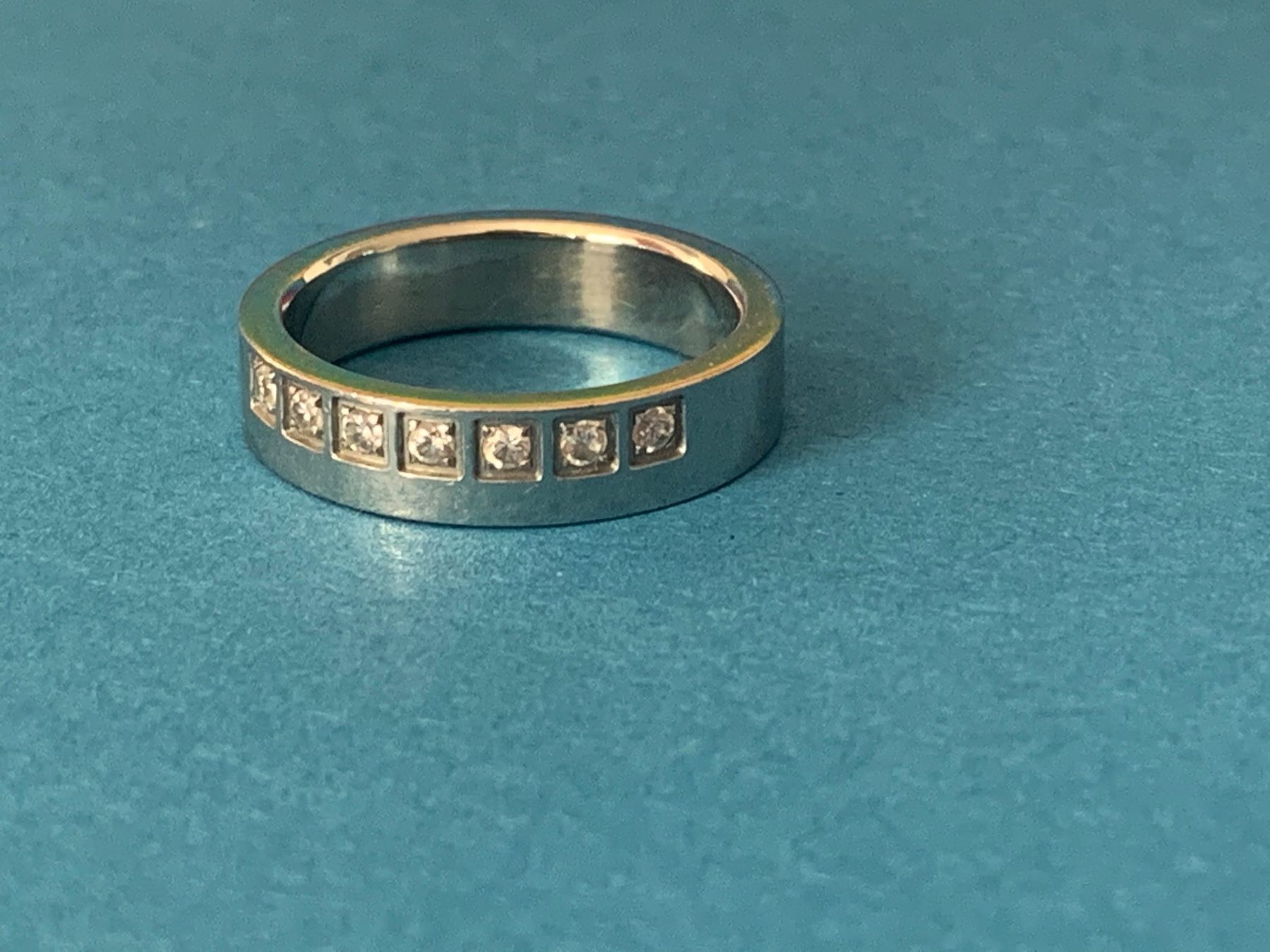 Anelli: Edelstahlring 7 Stones (57) – Usato da Dittingen venduto da Bijoubelle 6