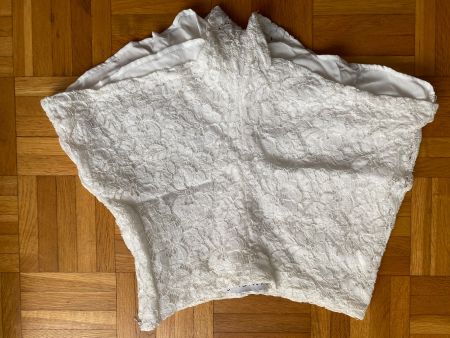 Short dentelle Amisu blanc taille 34