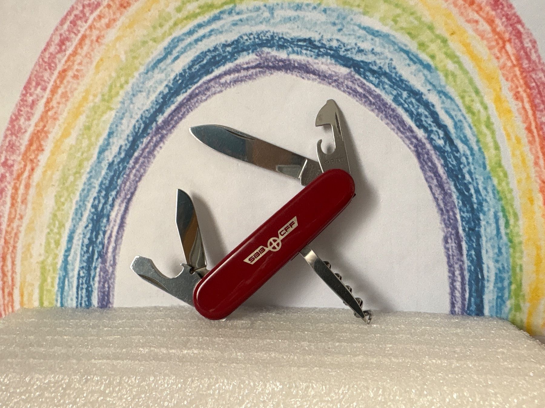 Victorinox Coltelli tascabile: VICTORINOX - VICTORIA - Sackmesser - SBB CFF – Usato da Andwil SG venduto da Rainboli 2