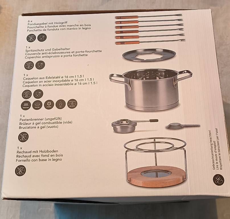 Elettrodomestici da cucina: Fondue Bourguignonne Chinoise – Usato da Kriens venduto da tabea77 2