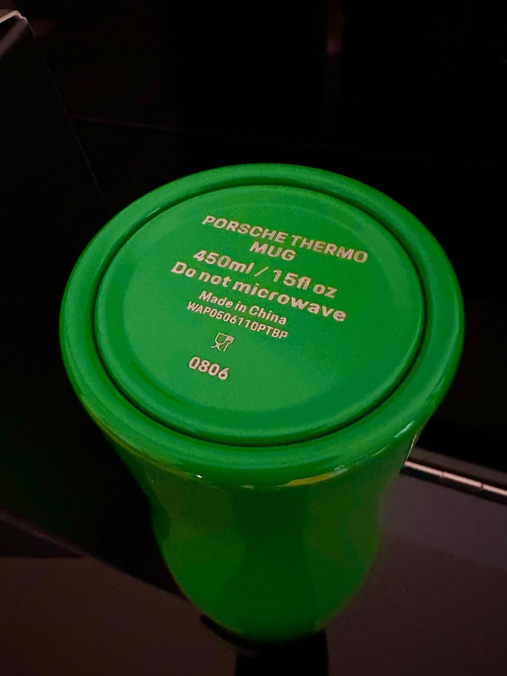Contenitori & Simili: Porsche Thermobecher Python Grün WAP0506110PTBP Neu!!! – Nuovo e nell'imballaggio originale da Kilchberg ZH venduto da IROC84 3