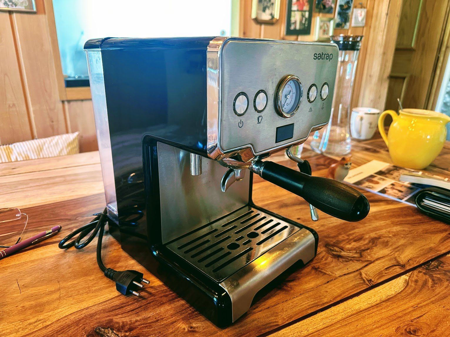 Macchine per caffè & Macchine per espresso: Espressomaschine Satrap Edelstahl – Usato da Sent venduto da cleaningwoman 2