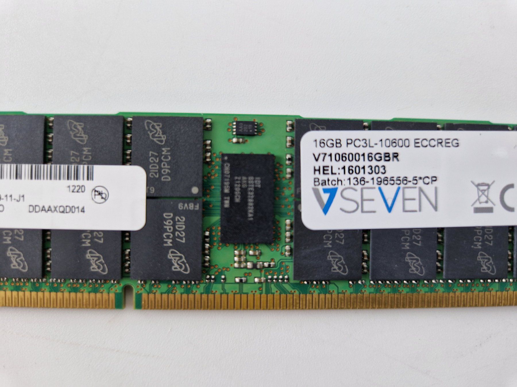 Memoria / RAM: VSEVEN 16 GB DDR3 RAM für Server – Nuovo (secondo la descrizione) da Muhen venduto da Restwert_Muhen 1