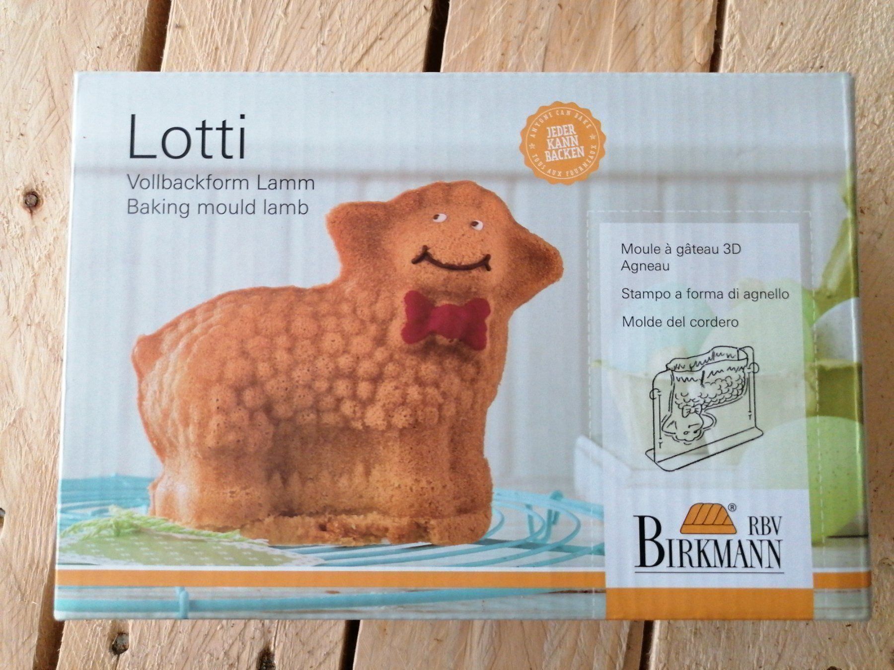 Backformen: Vollbackform Lamm NP: 26.- – Neu und originalverpackt aus Bäch SZ von Swissy46