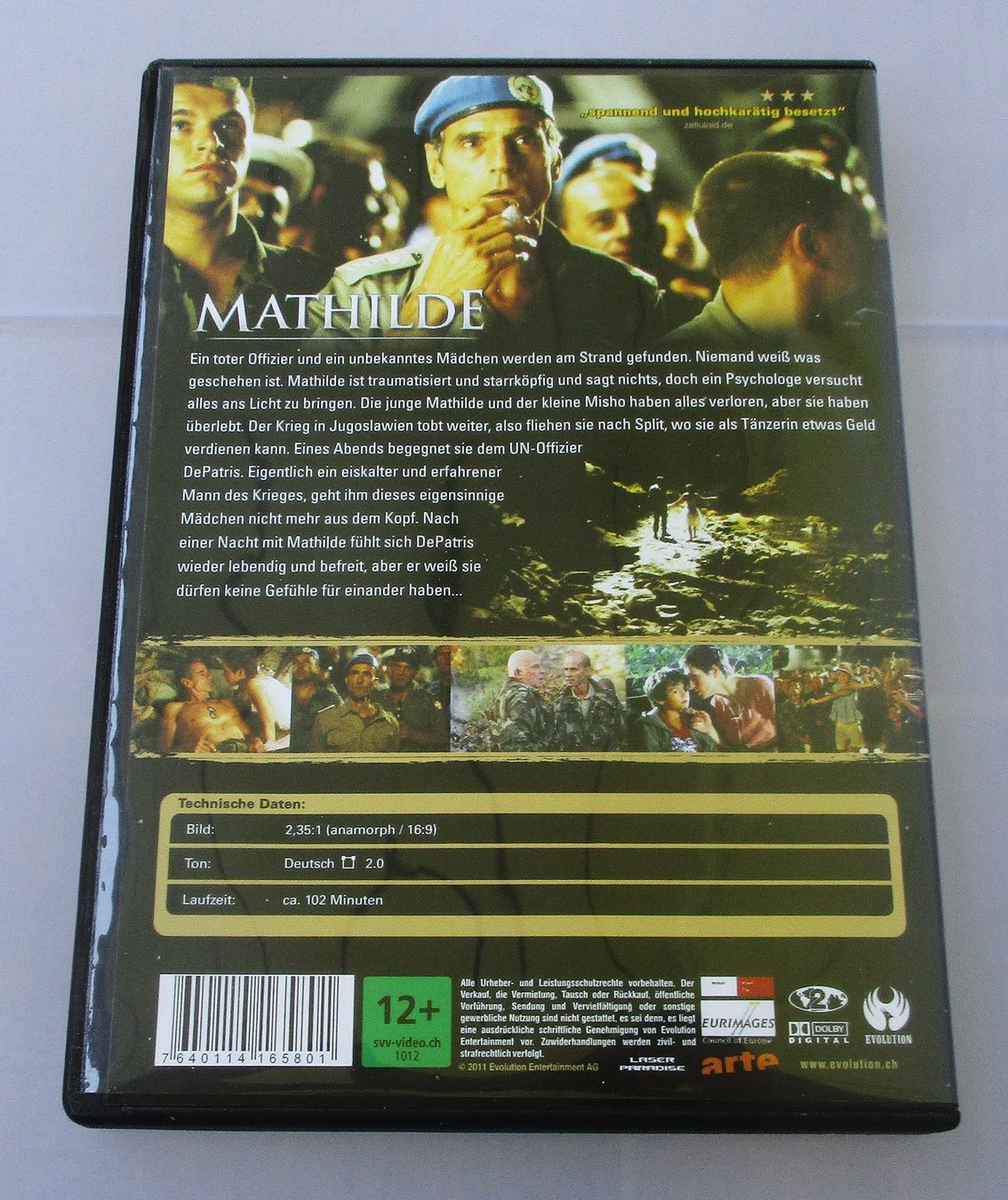 Tutti i DVDs: MATHILDE - Jeremy Irons – Usato da Wattwil venduto da Muriel10 1