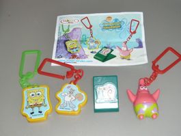 Ü-Ei - SpongeBob Schwammkopf 2005 komplett + 2 Zettel