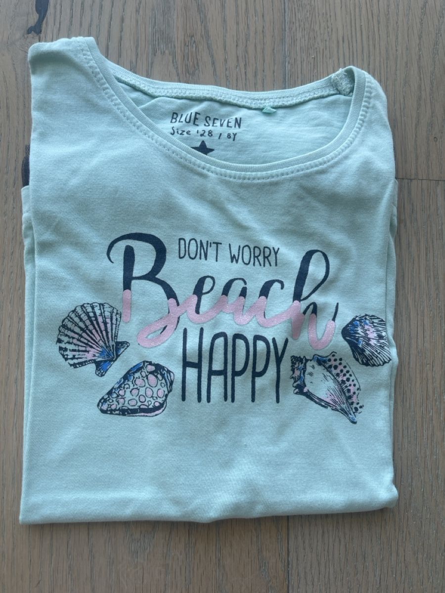 Blusen, T-Shirts & Tops: Blue Seven, so süsses Shirt, mint, Grösse 128 – Gebraucht aus Meilen von Golfer04 1