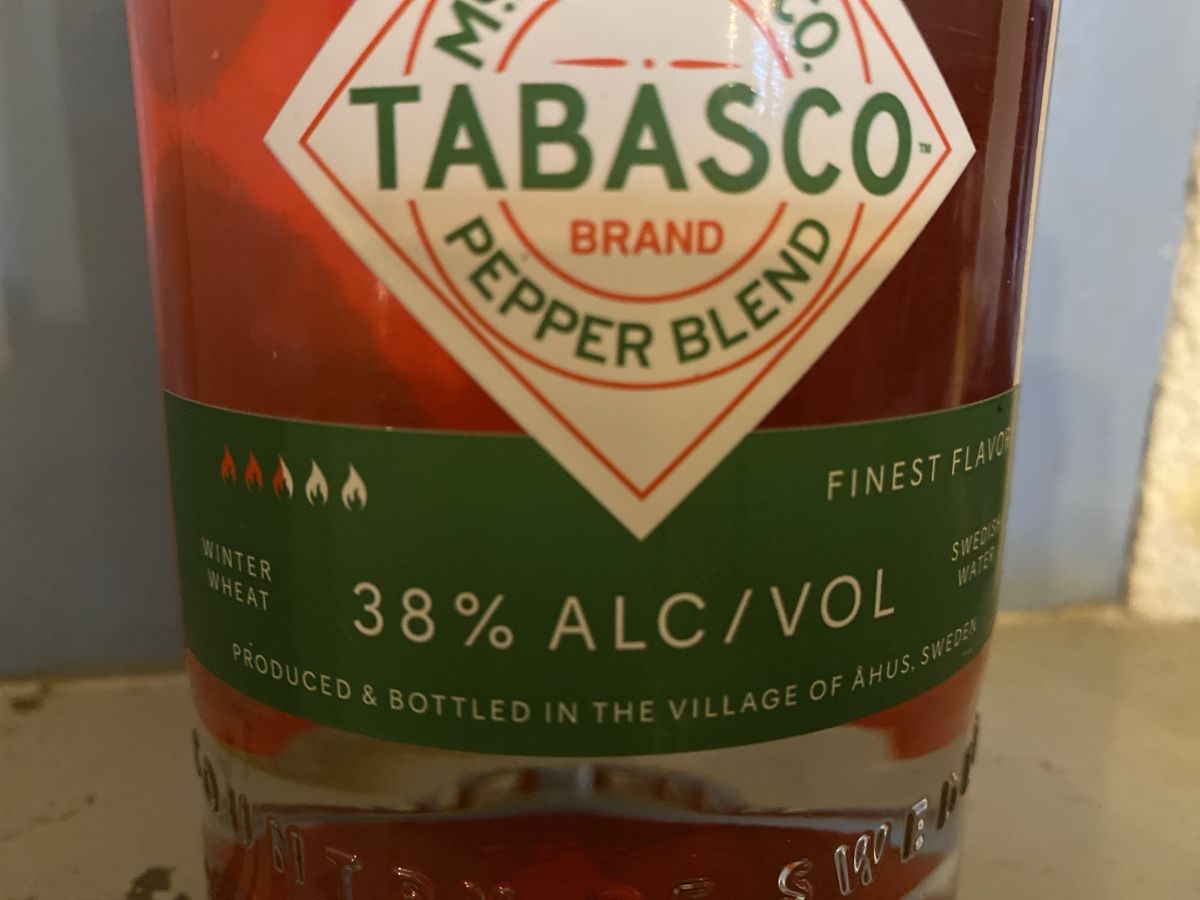 Absolut Vodka Spiritueux: Absolut Tabasco 1l – Neuf avec emballage d'origine à Burg AG par Lobo016 4