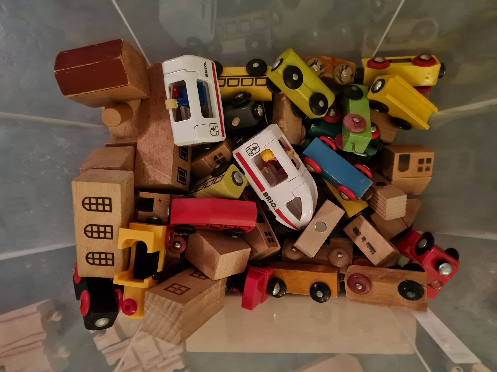 Brio Spielzeuge: Grosses Brio/Ikea Holz Zug/Eisenbahnset – Gebraucht aus Turgi von vivizz 1