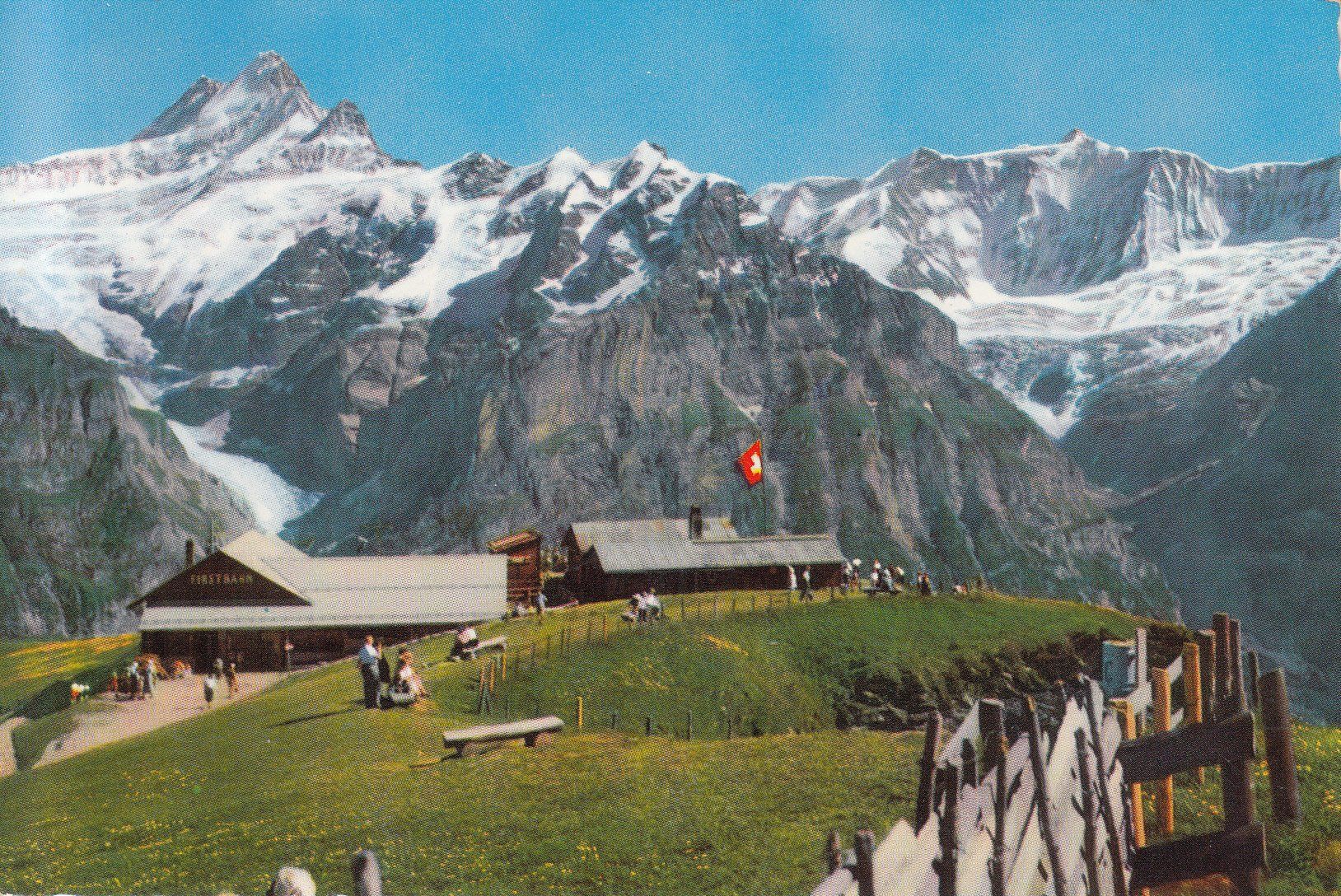 Ansichtskarten: Grosse Scheidegg 1962 – Gebraucht aus Bürglen TG von StampGraf