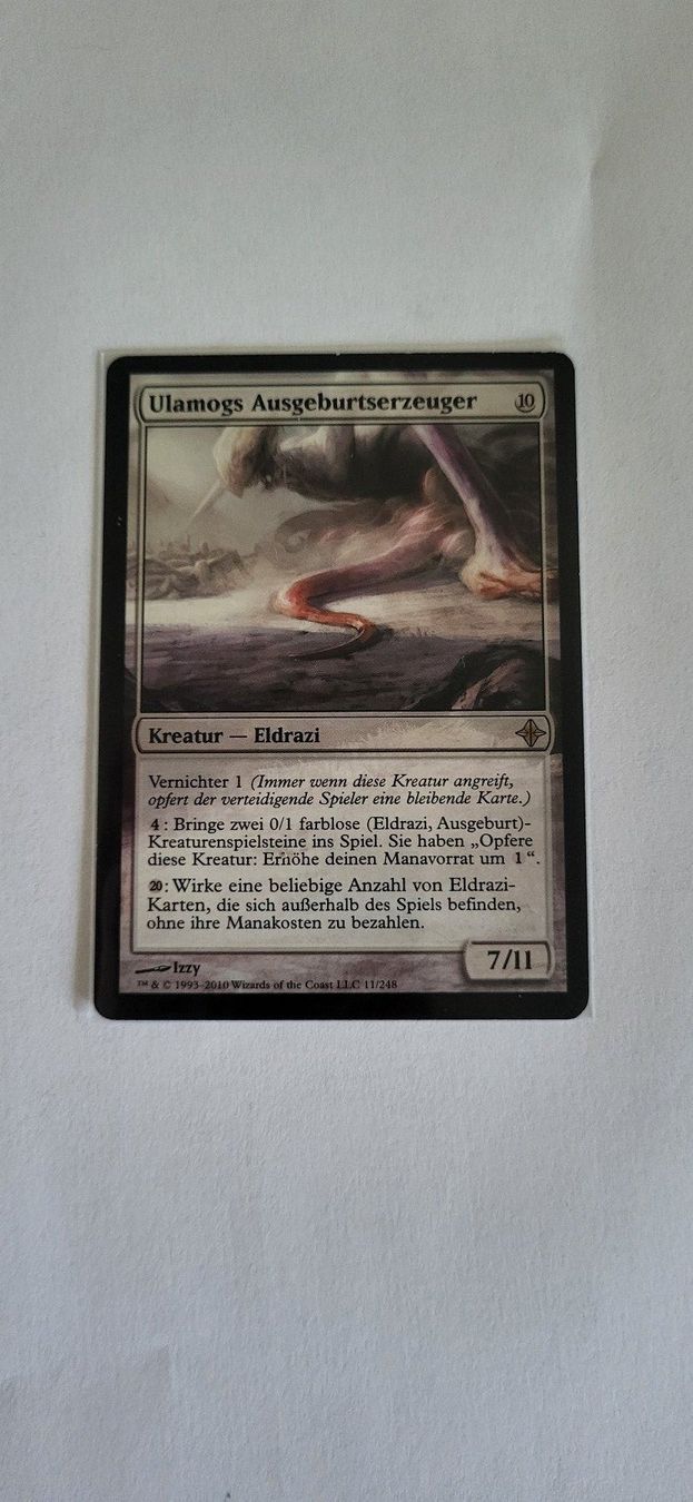 Magic The Gathering Carte collezionabili: MTG - Ulamogs Ausgeburtserzeuger – Usato da Münsingen venduto da Heroism2010
