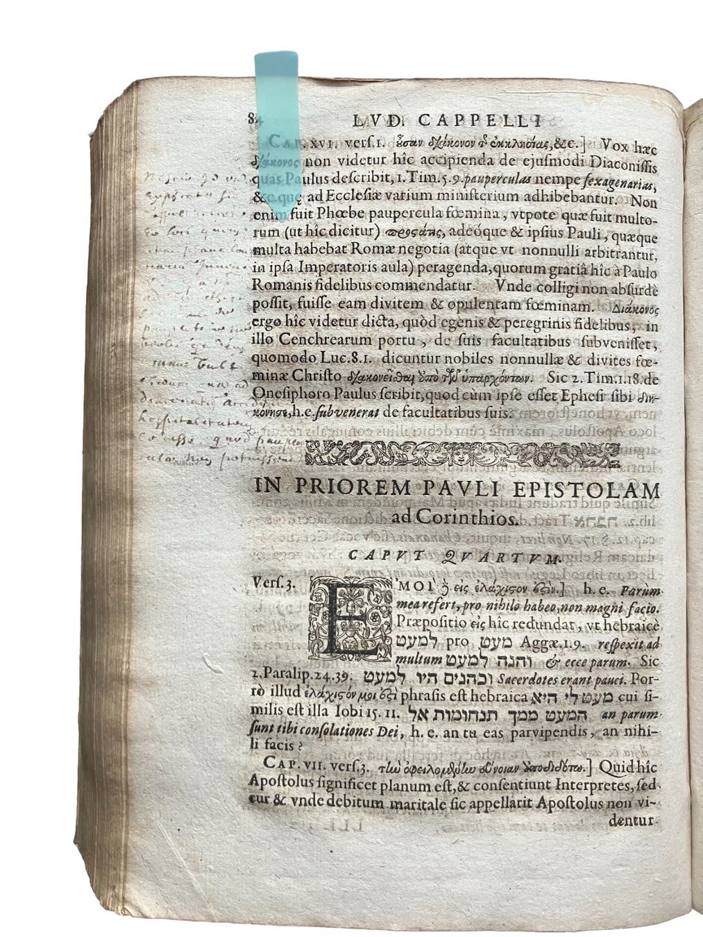 Libri: Two texts, by Cameron & Cappel 1632, ex. Bigot Library – Usato da Uster venduto da TricottetCollection 9