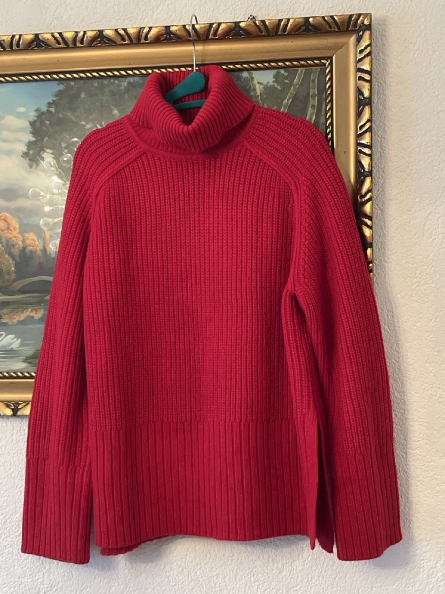Maglioni & Felpe: Wunderschöner,Gereinigt Gr L Strickpullover mit Rollkragen, – Usato da Zürich venduto da drn_77z5 1