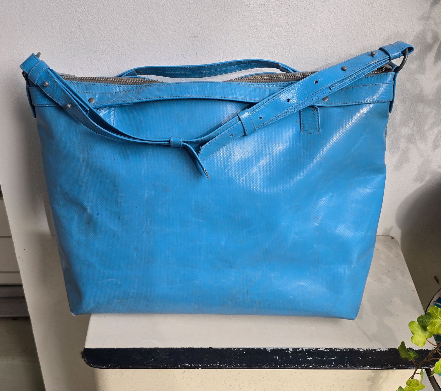 Freitag Borse da donna: Freitag Tasche R121 Ahlgren, hellblau – Usato da Bern venduto da Lepidoptera11 2