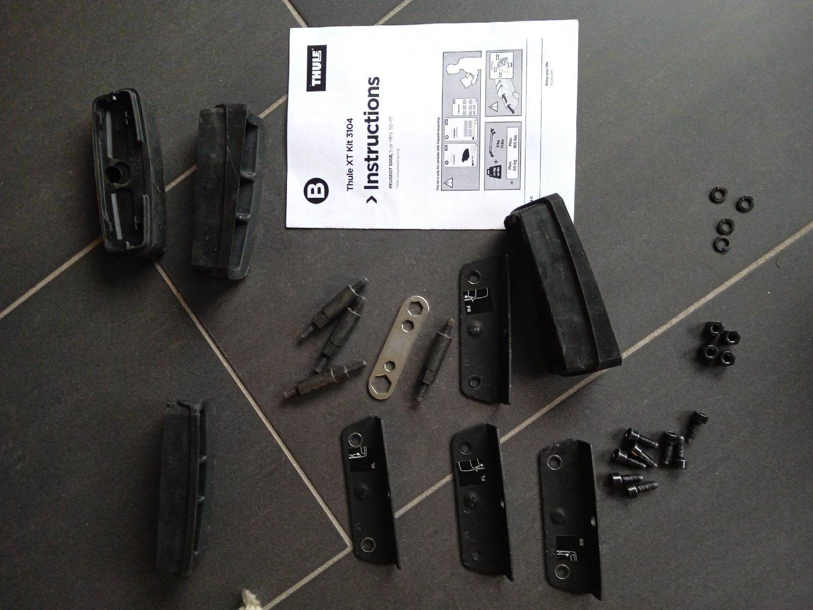 Thule Portapacchi: Thule XT kit 3104 – Usato da Carouge GE venduto da fed_9rxh
