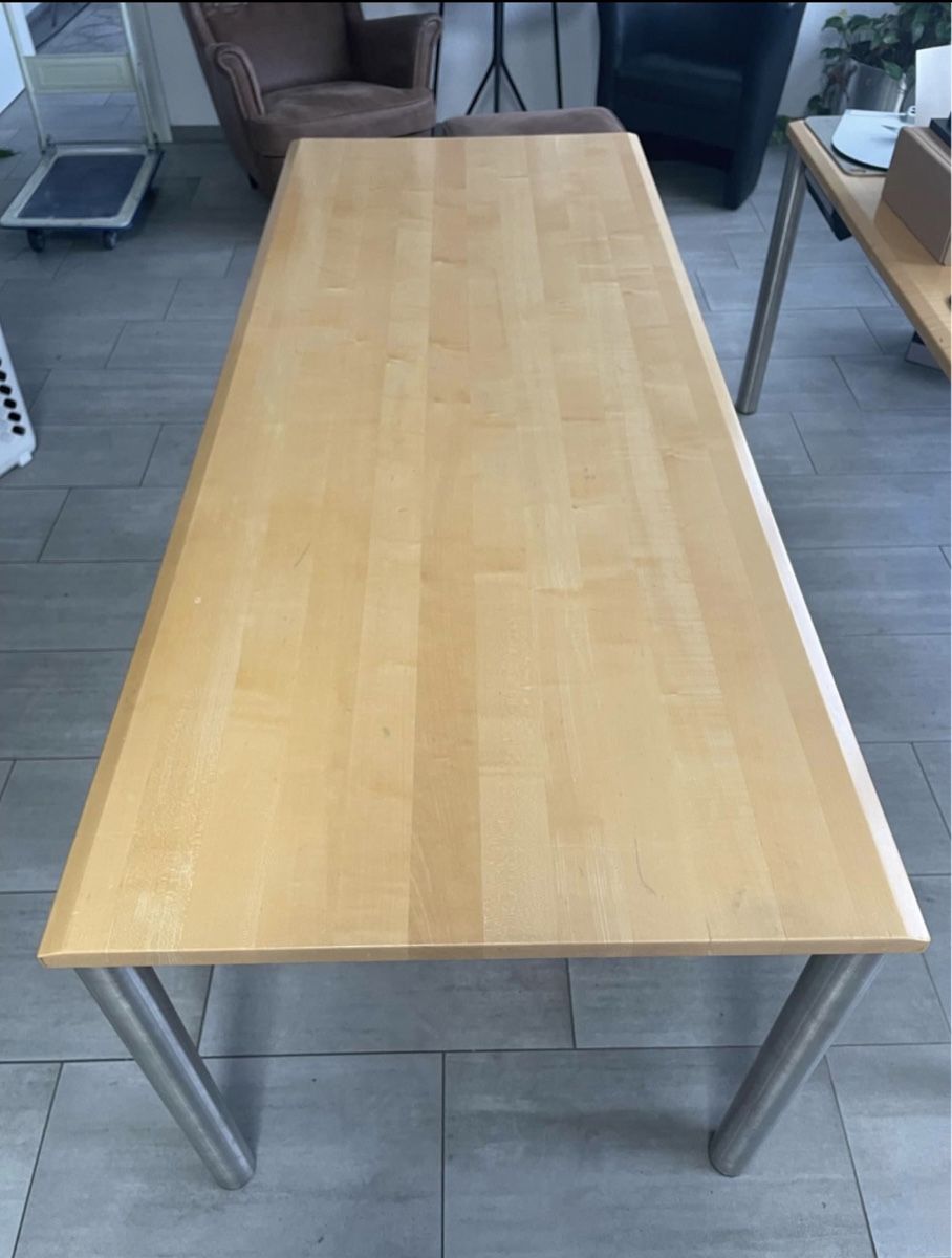 Tische: Grosser Esstisch / Bürotisch aus Holz – Gebraucht aus Liestal von EL_RA94 1