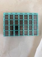 Medikamenten/Pillendose 7 Tage 4-fach blau, guter Zustand