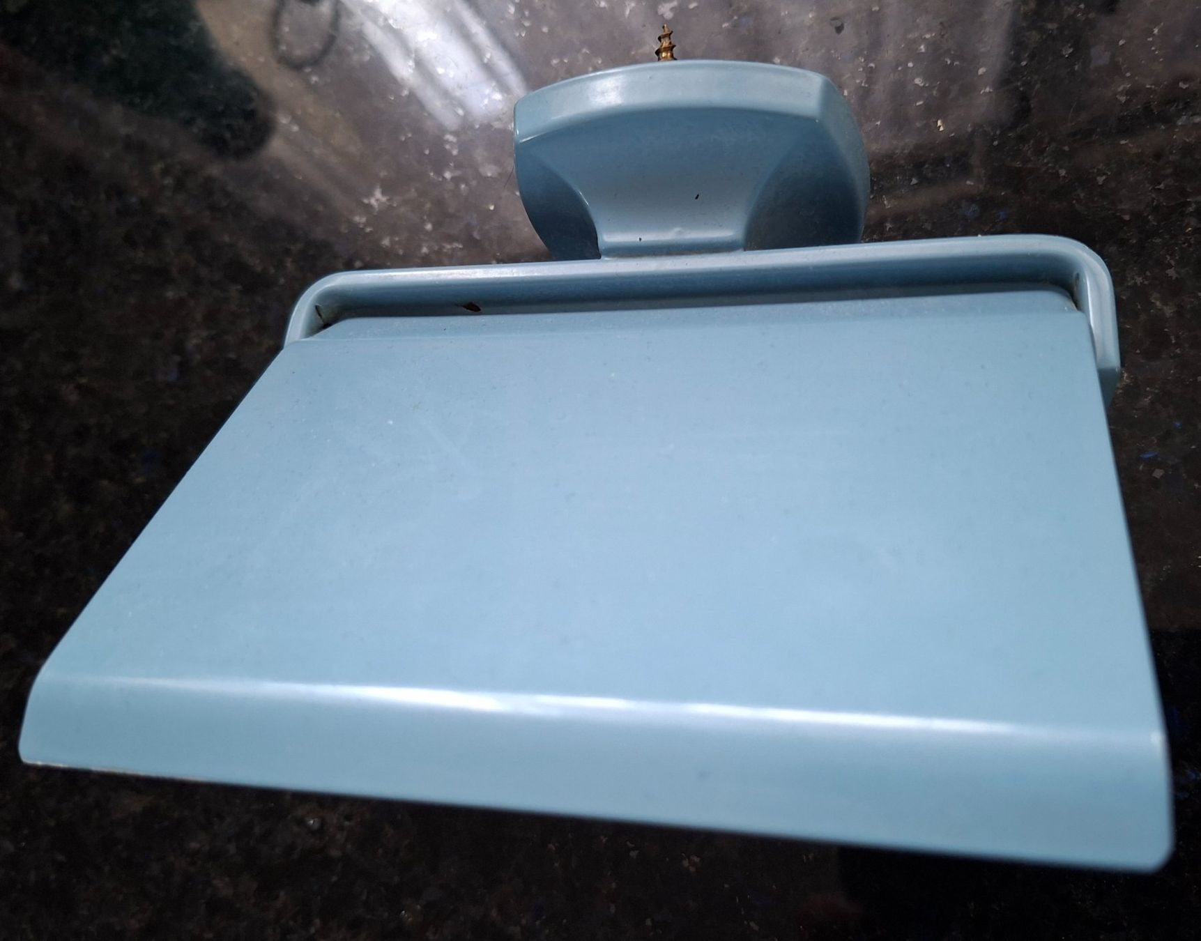 WC: Retro WC Papierrollenhalter hellblau - Vintage – Usato da Suberg venduto da Saeru5 1