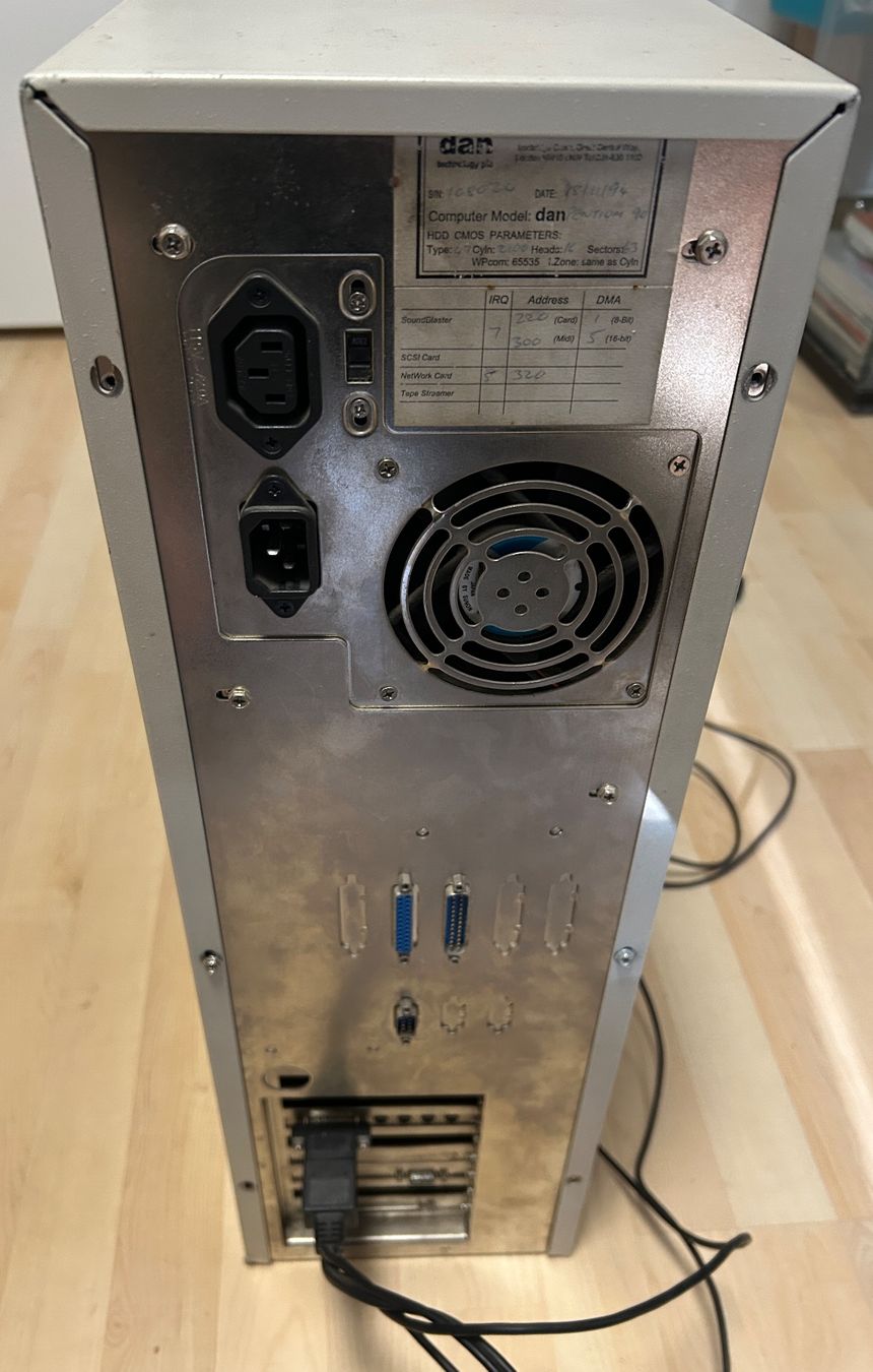 PC: Vintage Computer Dan Pentium 90 Tower gebraucht – Usato da Gasel venduto da Doraemon88 1