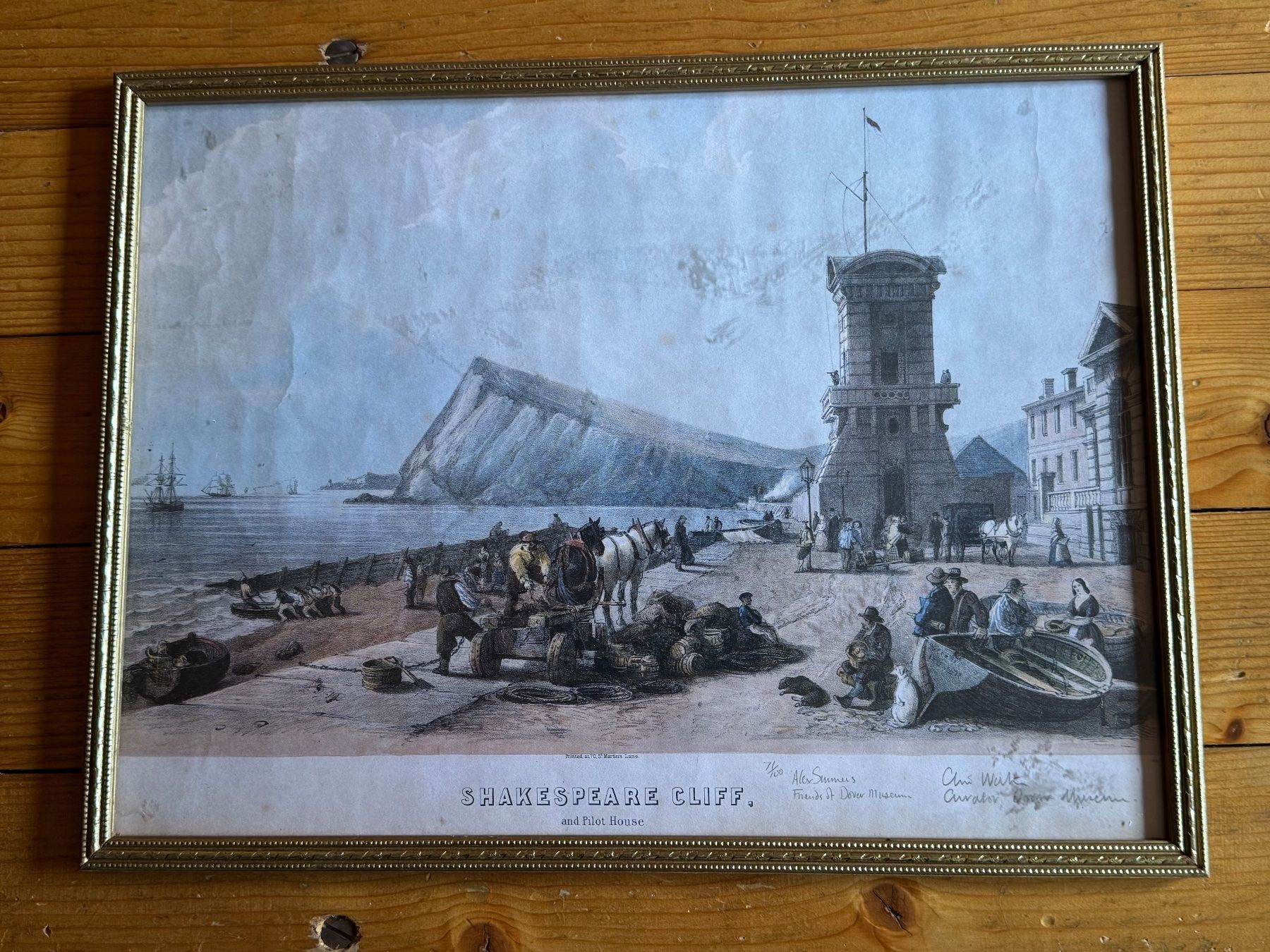 Incisioni: Print 71/100 herausgegeben Curator Dover Museum – Usato da Grabs venduto da Barbstucky