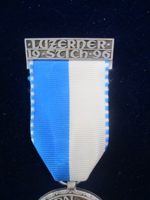 Medaglie: Luzerner Stich 1996 emailliertes Gemeindewappen Hitzkirch – Nuovo (secondo la descrizione) da Luzern venduto da Horoskop1 2