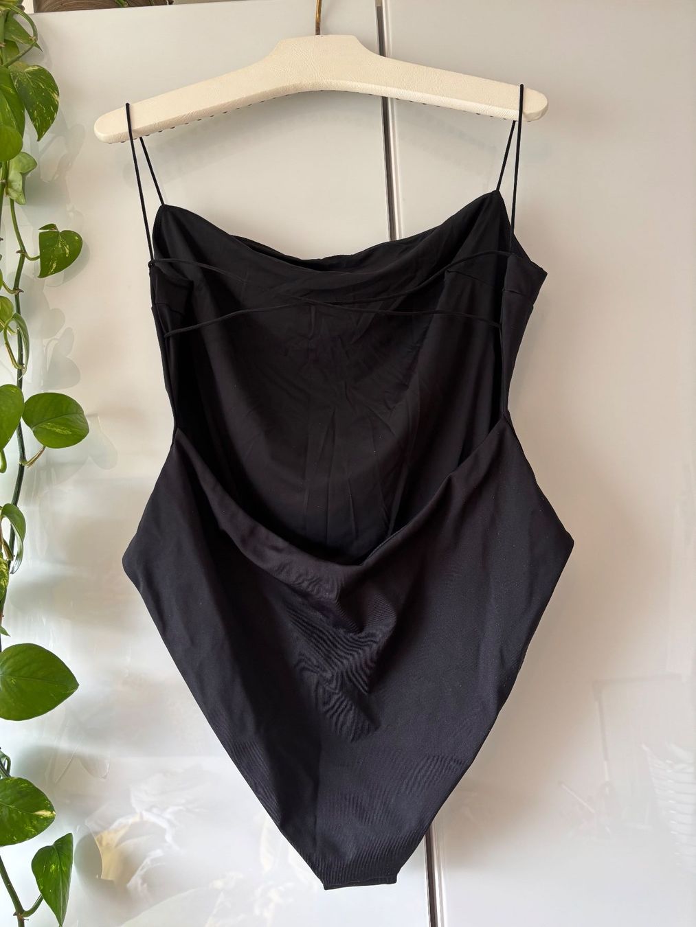 Costumi da bagno & Bikini: ZIAH "FINAL STRAP" schwarzer Badeanzug Gr. 16 (ca. Gr. 44) – Usato da Zürich venduto da missmodernage 1