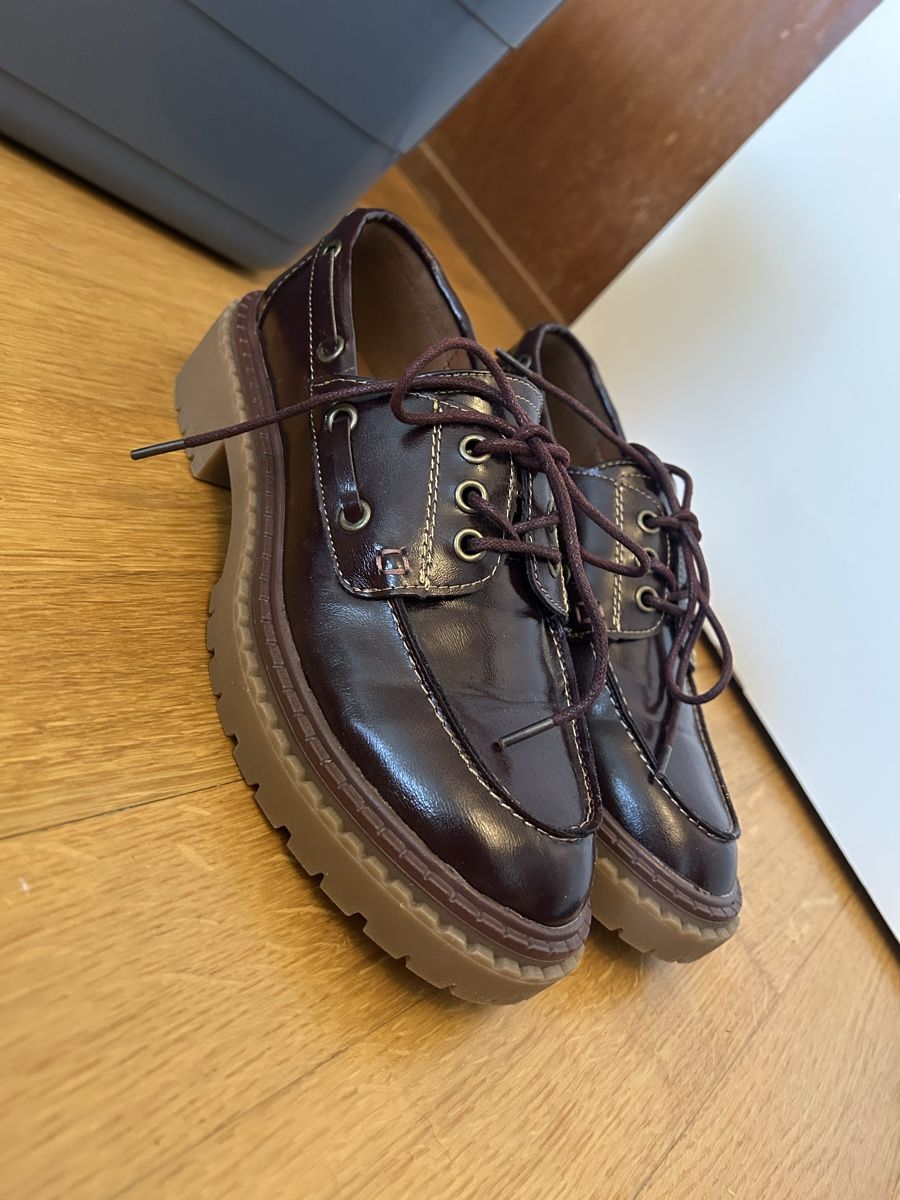 Damenschuhe: Decibel Loafers Bordeaux – Gebraucht aus Zürich von fabuulois 3
