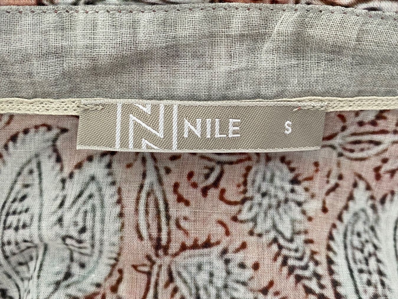 Nile Camicette: Nile Bluse aus Baumwolle Grösse S – Usato da Oberwil BL venduto da Leni-Mischi 3