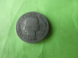Schweiz 1885, 10 Rappen