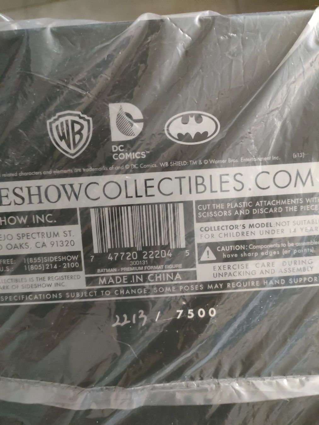 Figuren: Batman premium format Sideshow – Neu und originalverpackt aus Cottens FR von auc_w862 5