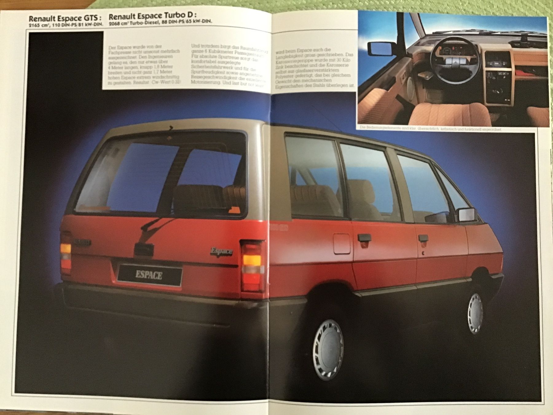 Renault Documenti: Renault Espace Verkaufsprospekt 22 Seiten – Usato da Scherzingen venduto da Starseller62 6