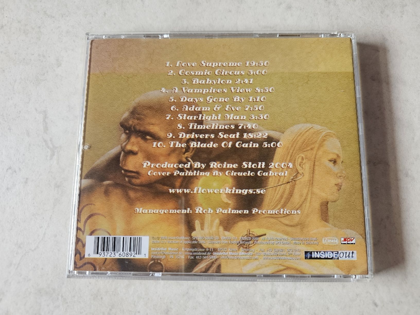 CD: The Flower Kings  -  Adam & Eve – Usato da Schneisingen venduto da backstore24 1
