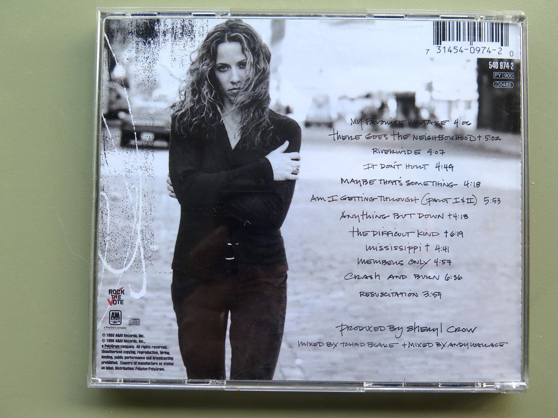 CD: (p) CD SHERYL CROW: The globe sessions, 1998 – Usato da Bern venduto da Balzamico 1