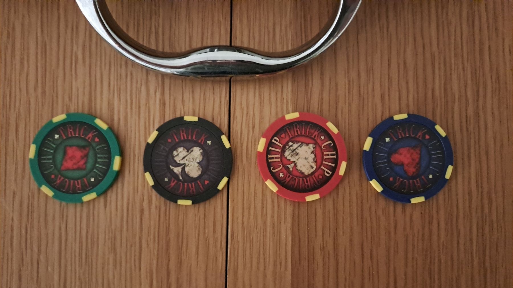 Spiele: Pokerkoffer Trickchips – Gebraucht aus Olten von StefanW.L. 1