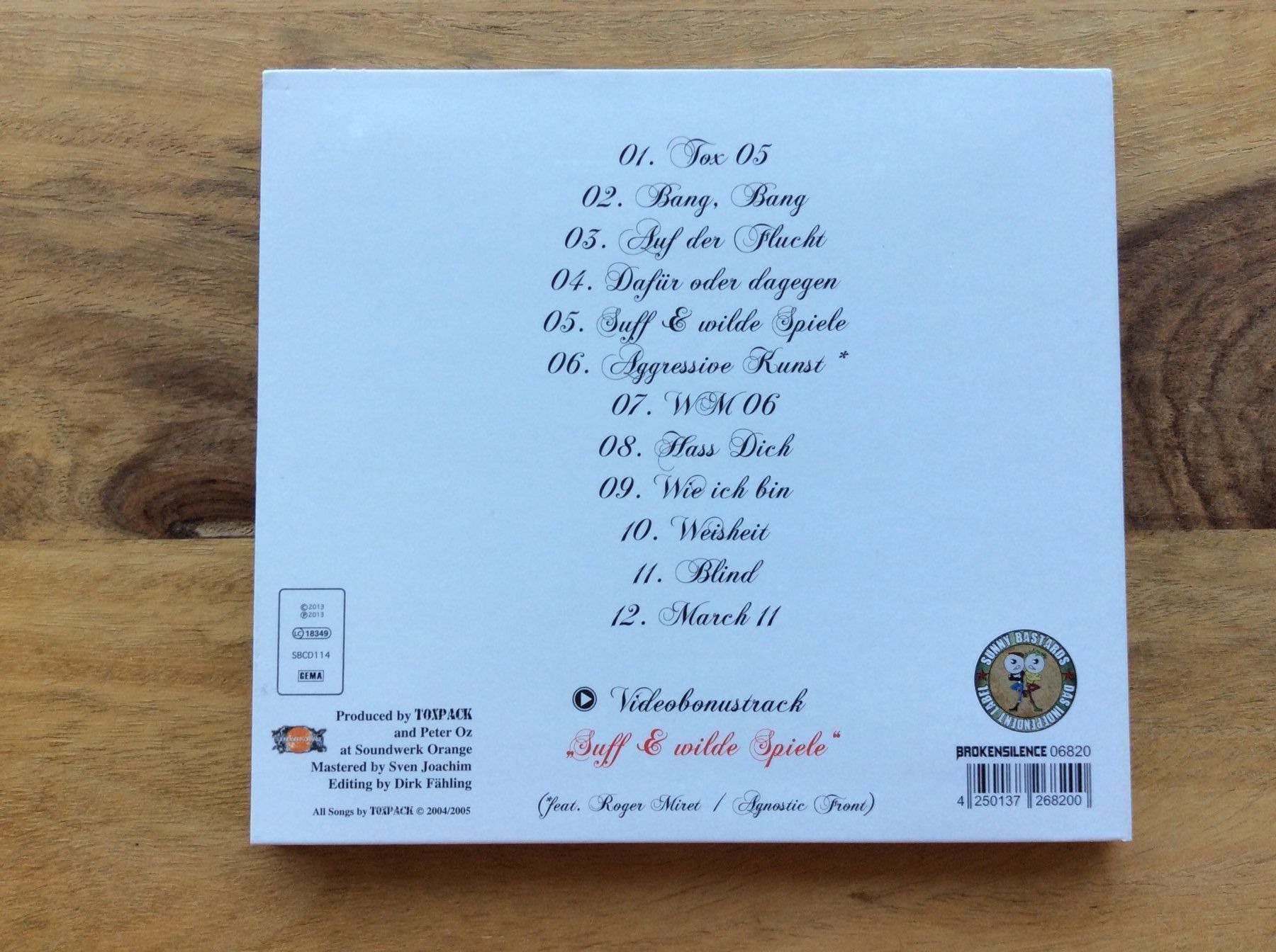 CDs: CD Toxpack / Aggressive Kunst – Gebraucht aus Horgen von flyingpenguin2000 2
