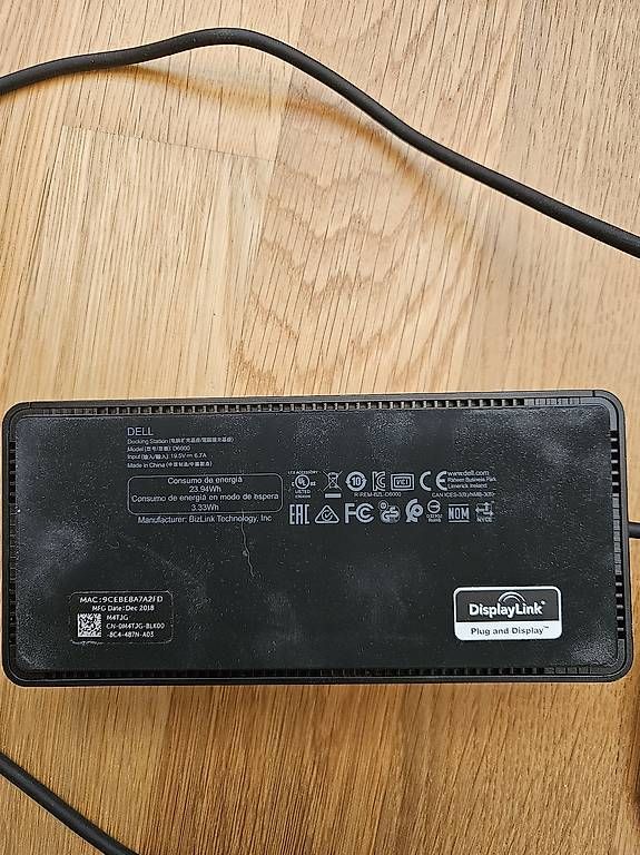 Docking station: Dell D6000 Docking Station – D'occasion à Pratval par hirschi.silas 2