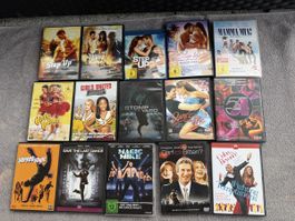 DVD Collection: Step Up Movies, Mamma Mia, Magic Mike
