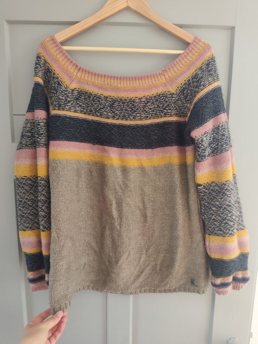Maglioni & Felpe: Damen Pullover Mogul gestreift mehrfarbig Grösse M – Usato da Wettingen venduto da TatjanaFrei 1