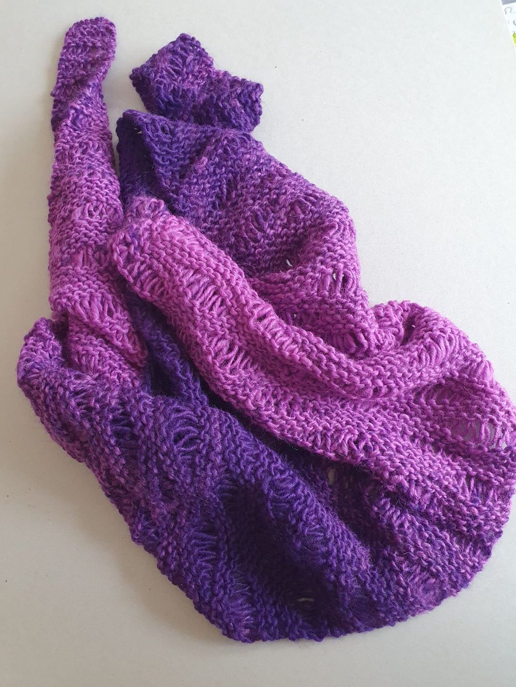 Foulards, Tücher & Schals: Schal und Mütze als Set, gestrickt – Neu (gemäss Beschreibung) aus Jonen von h-blxgirl79 1