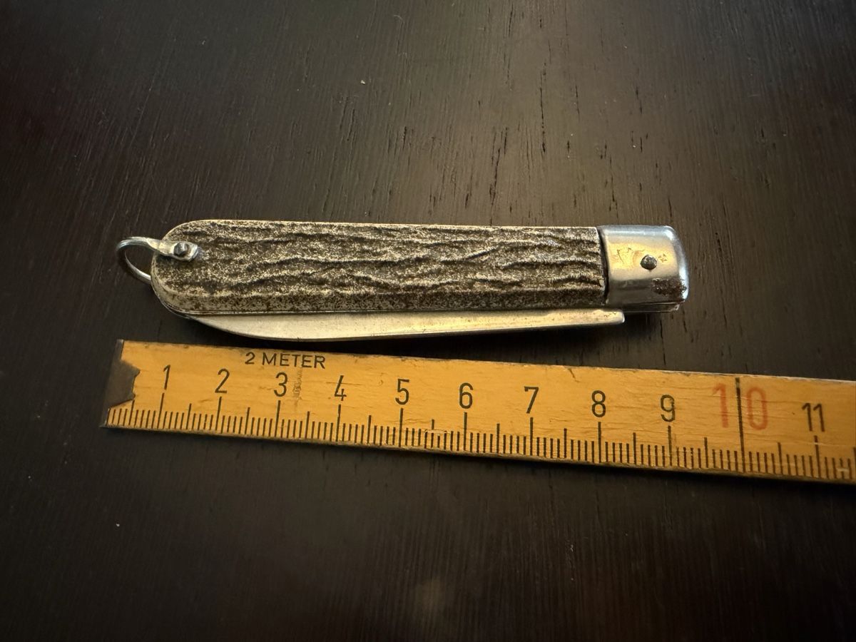 Taschenmesser: Coltello pieghevole vecchio manico in corno  – Gebraucht aus S. Pietro von fil_yhb9 3
