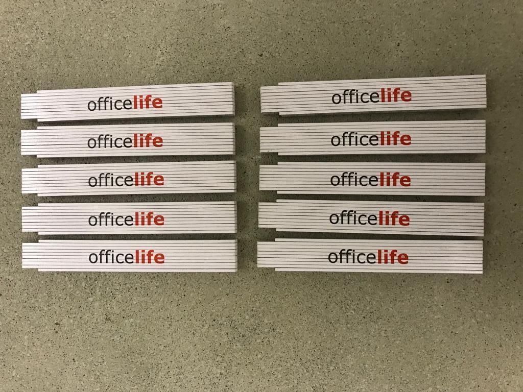Alle Werkzeuge: 10  Stück office-life Schwedenmeter – Neu und originalverpackt aus Herisau von playoff15