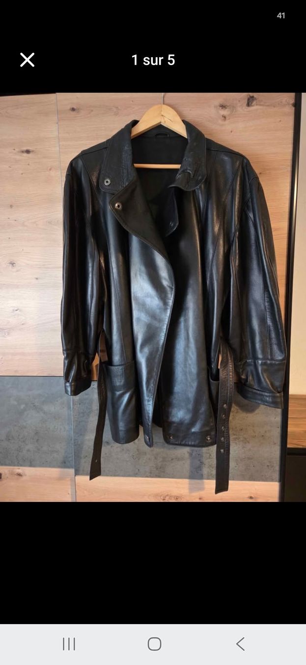 Giacche: veste cuir femme  – Usato da Villaz-St-Pierre venduto da Weeping_Angel