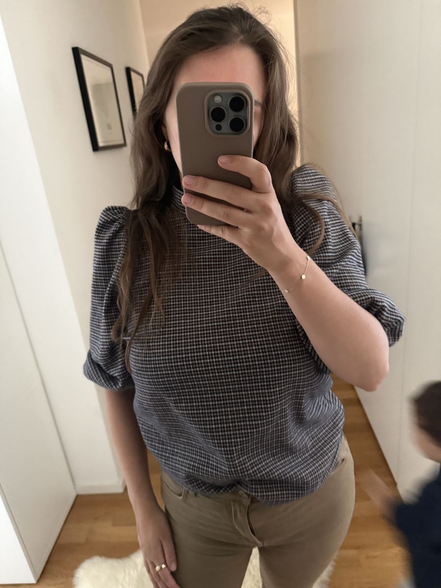 Gestuz Pulls & Sweat-shirts: Gestuz Bluse Karomuster Grösse 36  – D'occasion à Uster par CharlotteVN