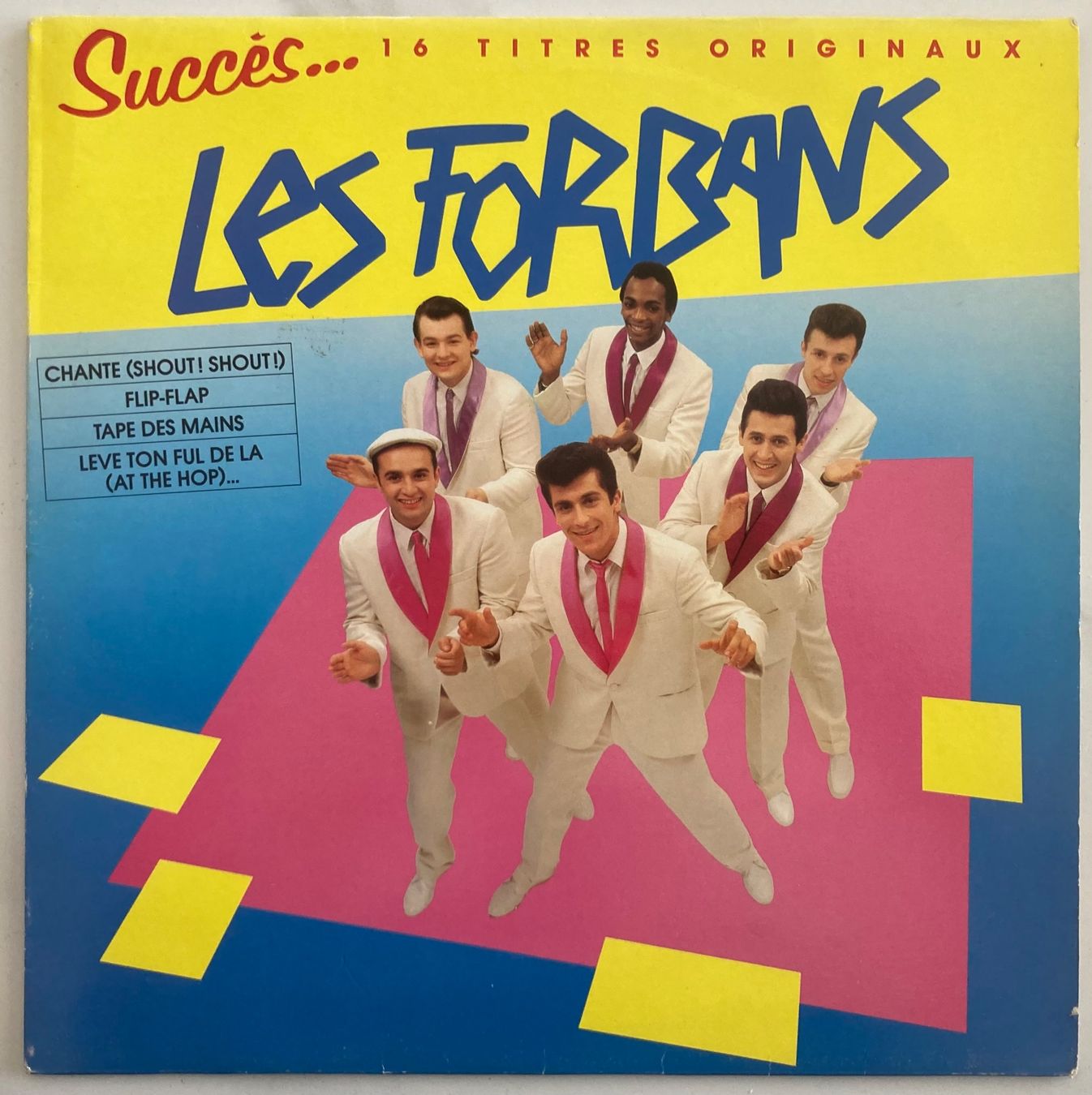 Dischi in vinile: LES FORBANS - SUCCÈS..... 16 TITRES ORIGINAUX – Usato da Poliez-Pittet venduto da Newtown-Records