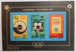 Uruguay Kat. Block 21 ** 1974 Kat. 70 Euro