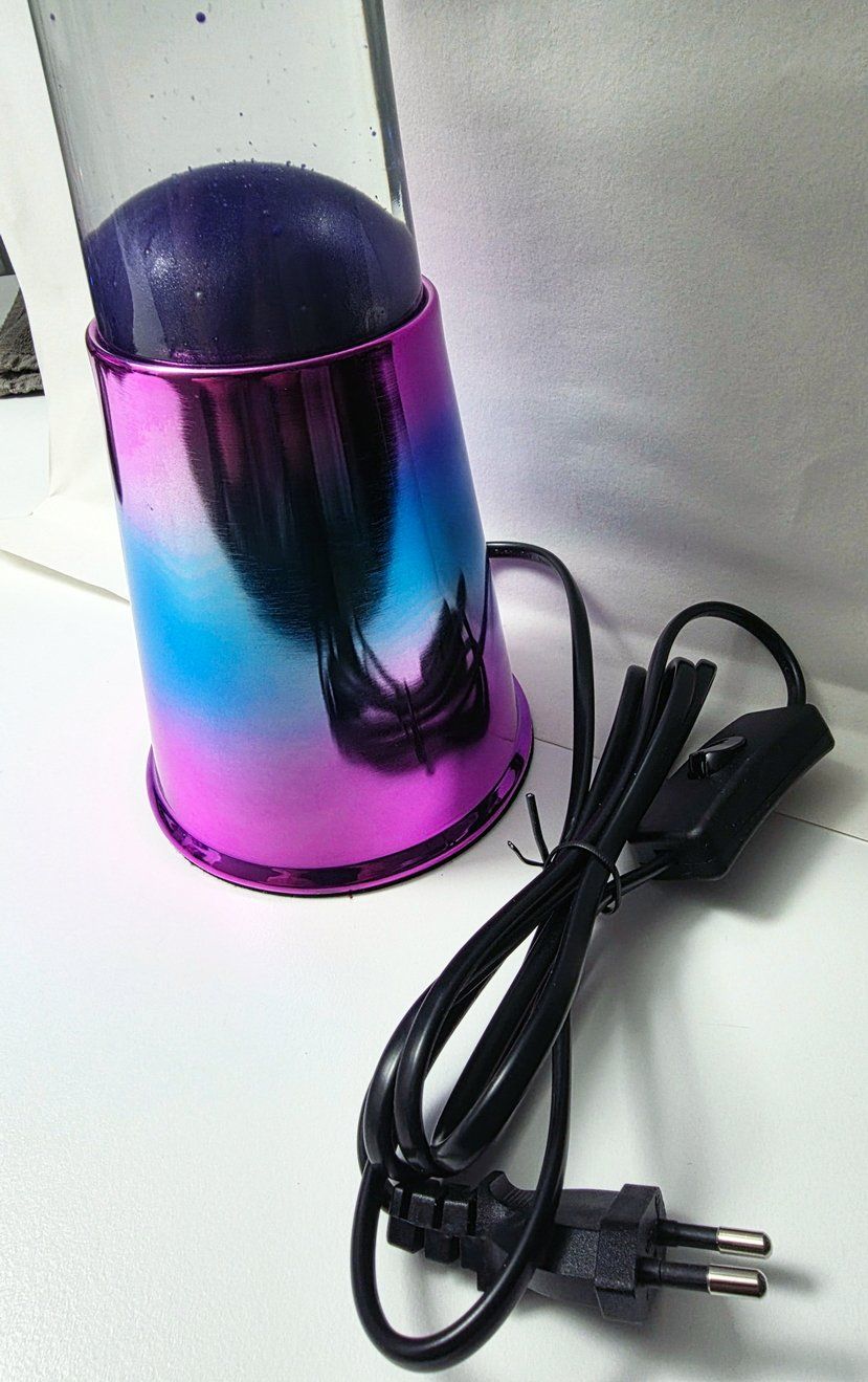 Lampade: Lavalampe Violett Metallic Style, Violett Metallic Lavafluid – Nuovo (secondo la descrizione) da Zürich venduto da Numark 5