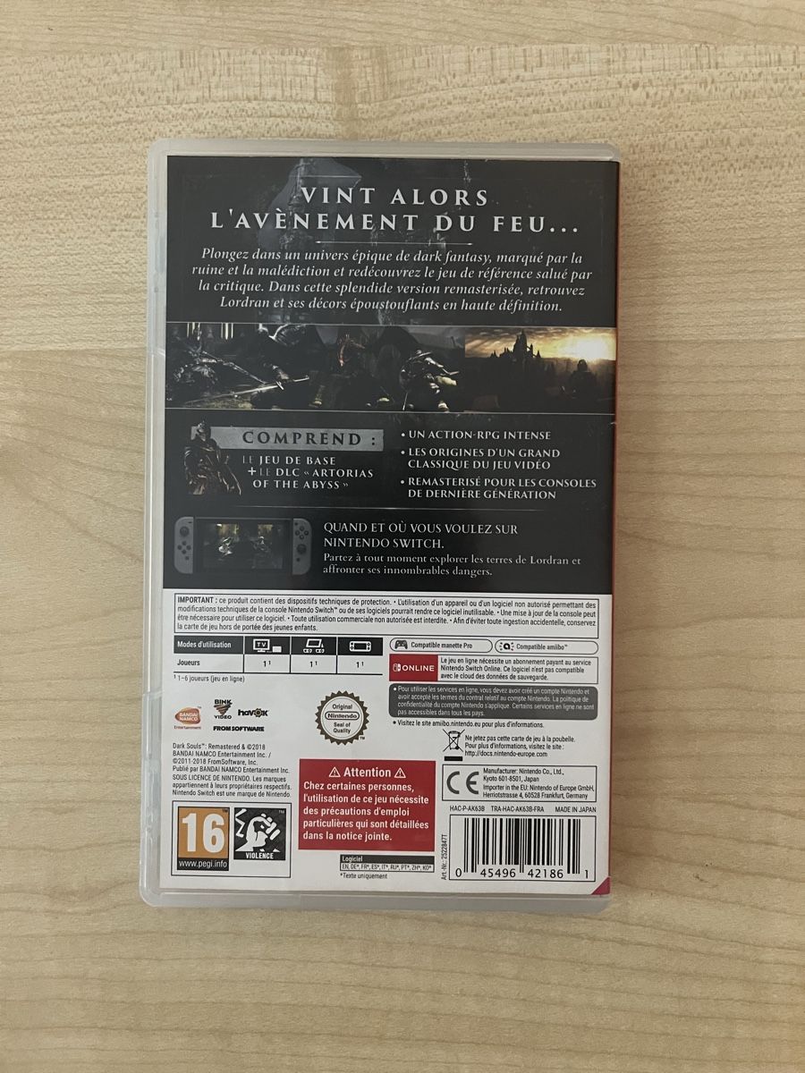 Nintendo Spiele: Dark Souls Remastered Nintendo Switch – Neu (gemäss Beschreibung) aus Rheineck von CS992000 1