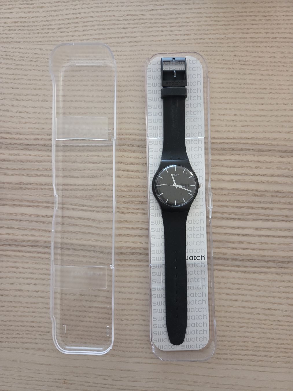 Swatch Orologi: Swatch Uhr, schwarz – Usato da Schlieren venduto da lou_syd08 2