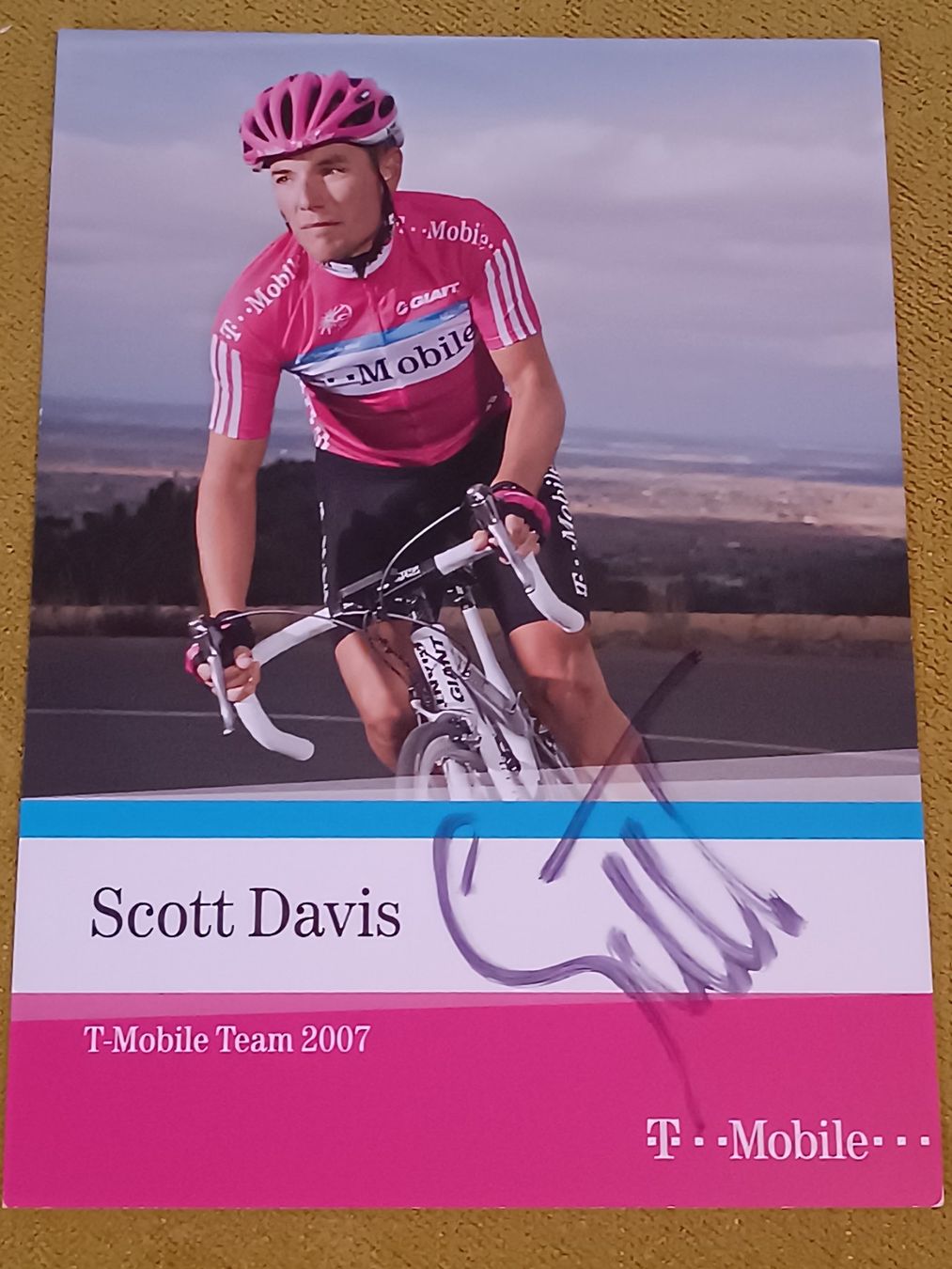 Autographes: Scott Davis - Rad - handsigniert – D'occasion à Menziken par Autogramme